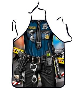 Police Cooking Apron - Great Gift Idea! - BackYourHero