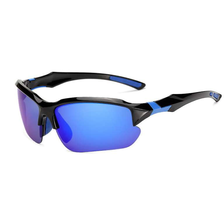 Thin Blue Line Sunglasses Law Enforcement Police UV Protection Back