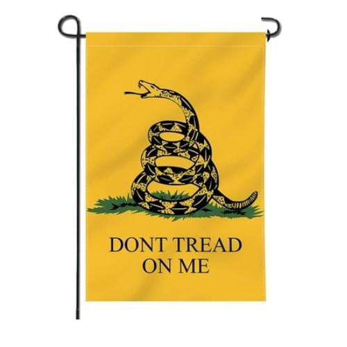 Don't Tread On Me Garden Flag 12.5 X 18 Inches - BackYourHero