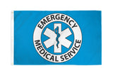 EMS/EMT Flag - 3 X 5 Ft - With Grommets - BackYourHero