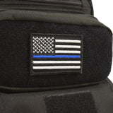 Thin Blue Line Velcro American Flag Patch - BackYourHero