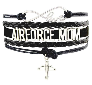 Air Force Charm Bracelet - For Moms & Wives - BackYourHero