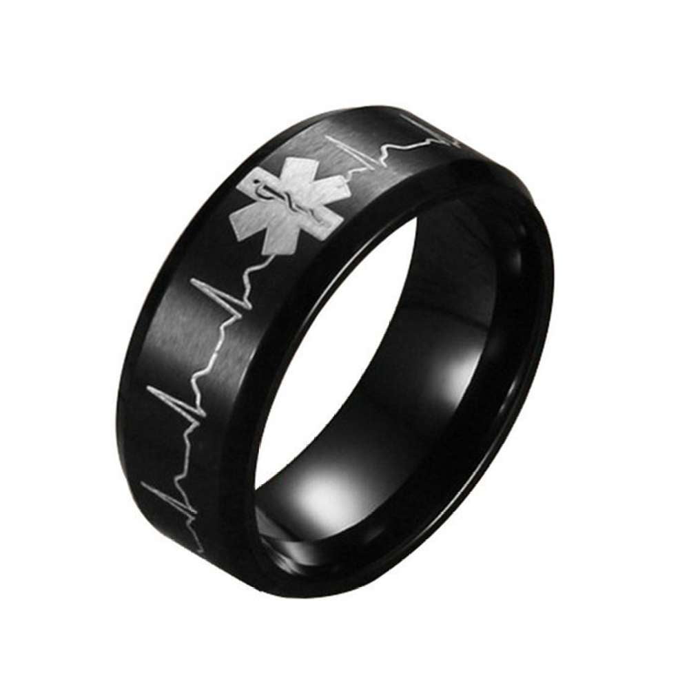 EMS EMT Ring Medical Symbol for Paramedic Support, Awareness & Support ...