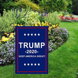 Keep America great 2020 Trump Garden Flag 12.5 X 18 Inches - BackYourHero