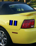 Thin Blue Line Sticker 2.5" X 4.5" - Great for Your Car! - BackYourHero