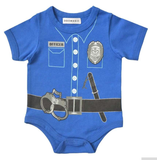 Baby Onesie - Cute Cop Outfit! - BackYourHero