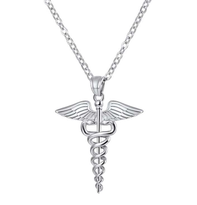 Virtuous Nurse Necklace - Silver or Bronze! - BackYourHero