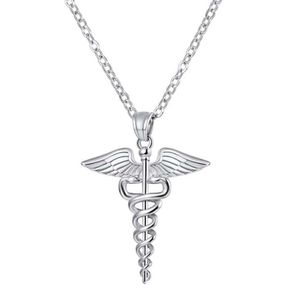 Virtuous Nurse Necklace - Silver or Bronze! - BackYourHero