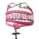 Air Force Charm Bracelet - For Moms & Wives - BackYourHero